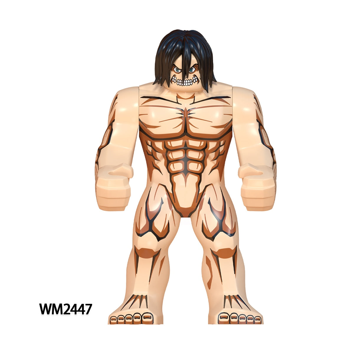 Mini figuras de juguete del ánime Ataque de Titanes (Shingeki No Kyojin) tipo lego