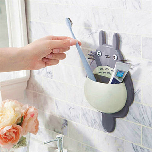 Soporte de pared de Totoro para cepillo de dientes