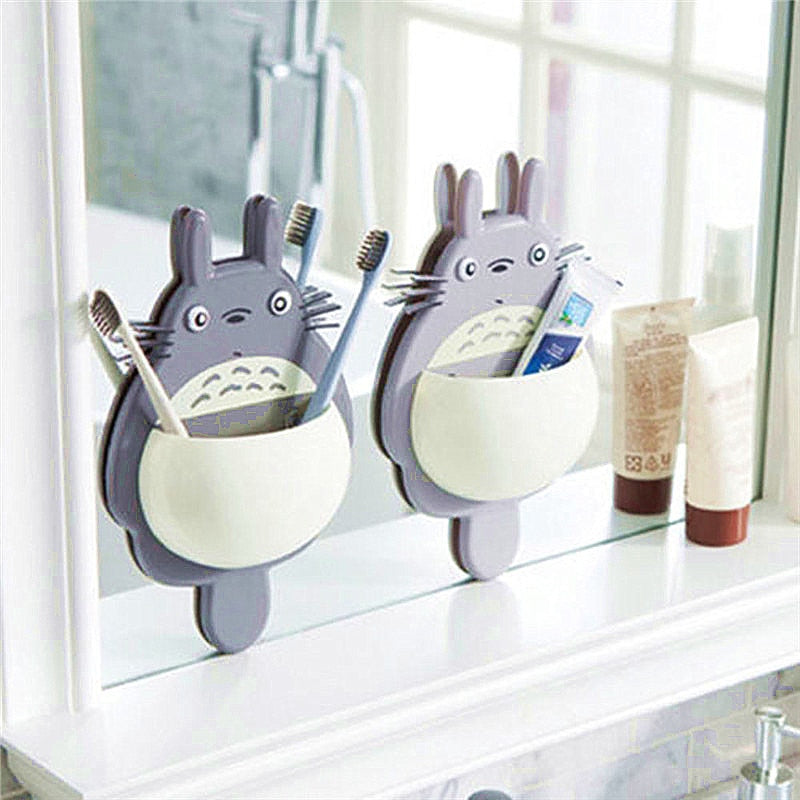 Soporte de pared de Totoro para cepillo de dientes