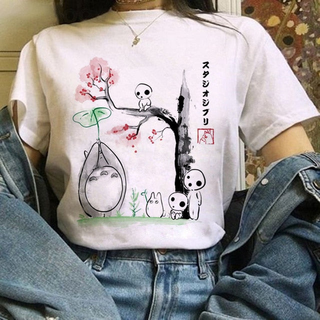 Camisetas y blusas de: Mi vecino Totoro